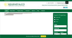 Desktop Screenshot of kearneyproperty.ie